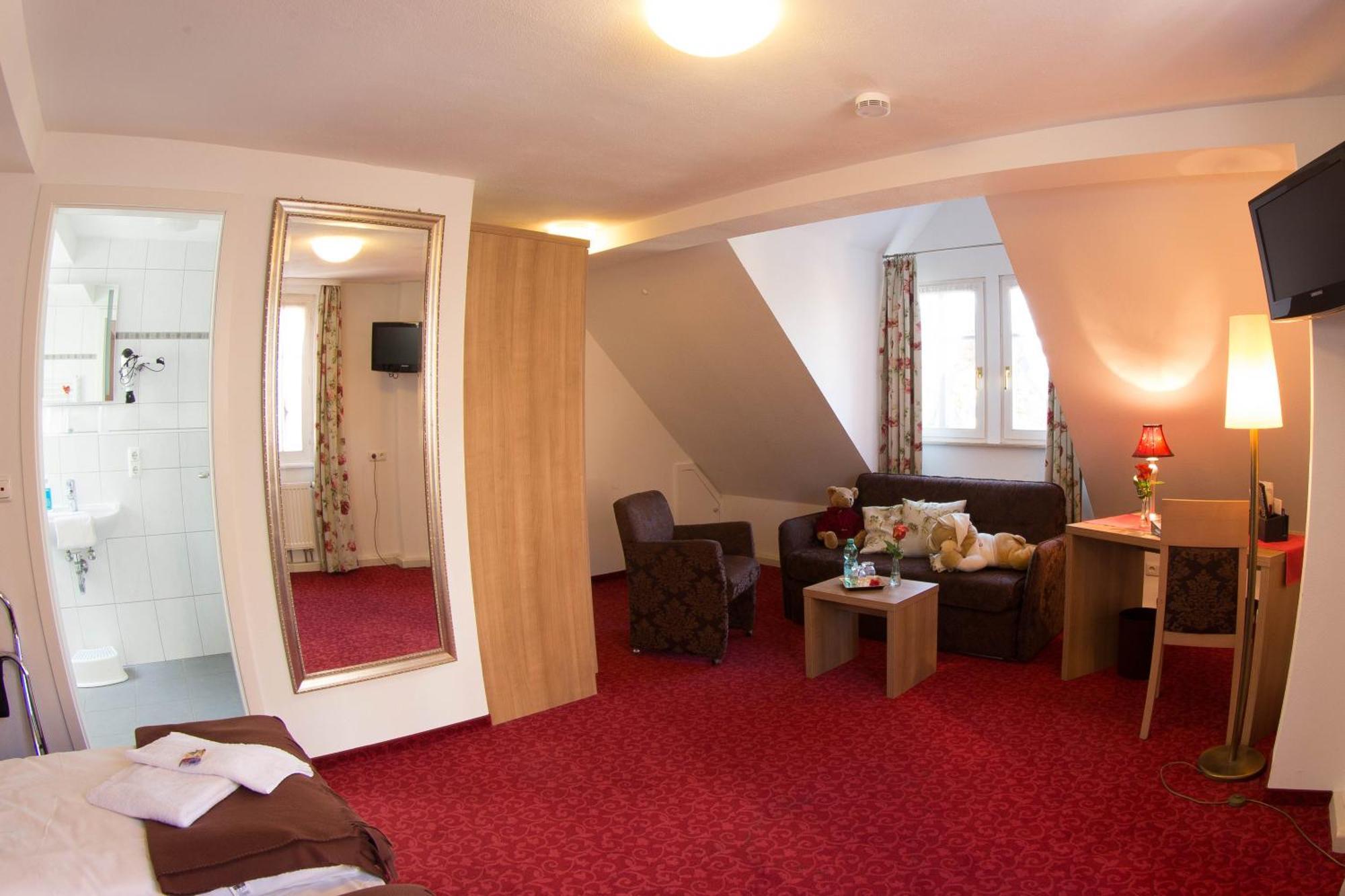 Boutiquehotel Goldene Rose - Self-Check-In 로텐부르크 옵 데어타우버 외부 사진